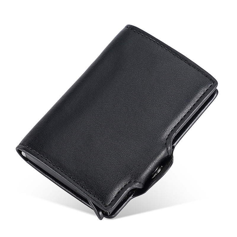 Porte-cartes Le Classique, noir lisse