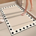 Tapis de bain en terre de diatomée