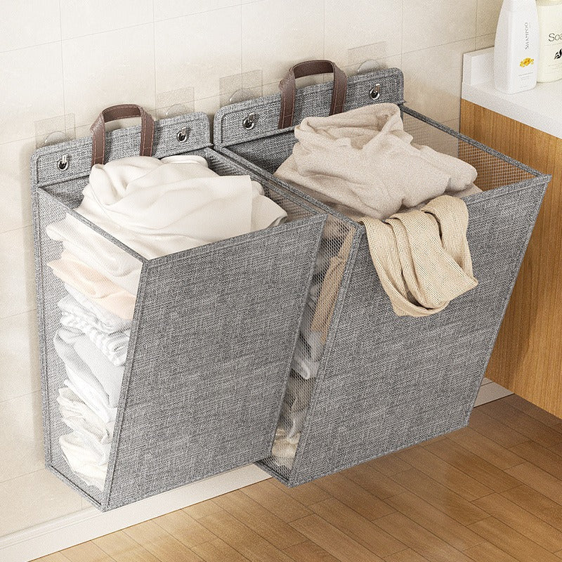 Panier à linge suspendu pliable