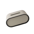 Boîte à mouchoirs ovale avec range-télécommande